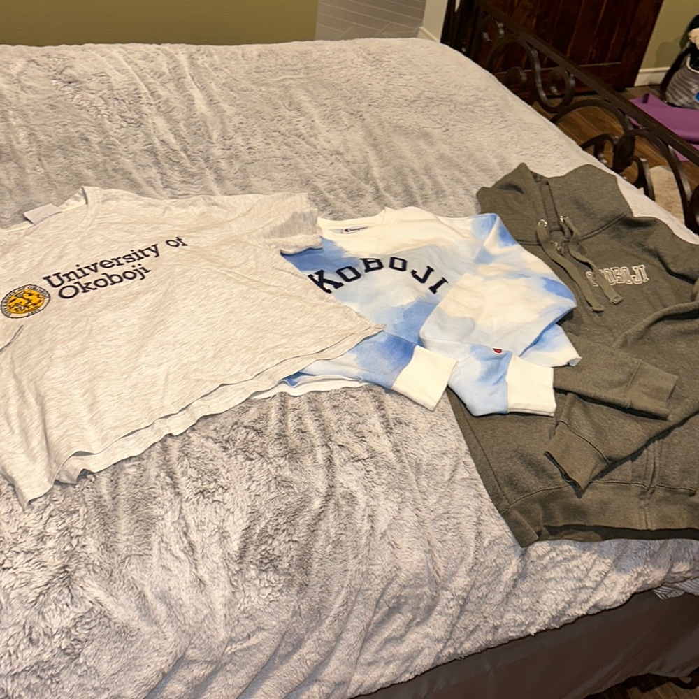 bundle of okoboji merch